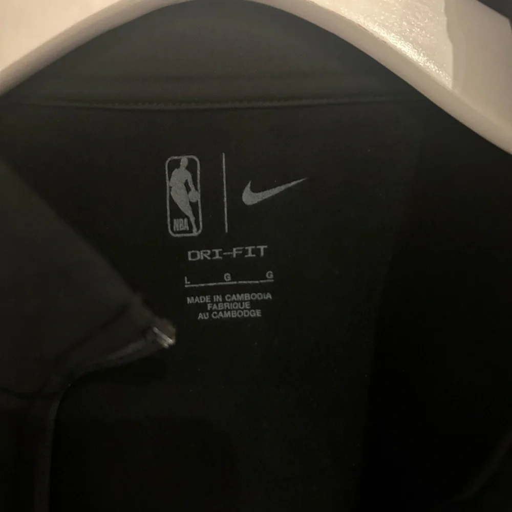 Nike dri-fit full zip jacket black Los Angeles Clippers size large - Picture 6 of 7